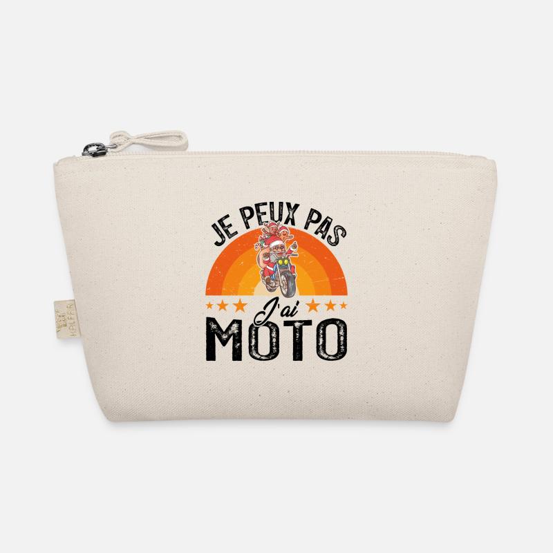 I can't I have a motorcycle Organic Pouch