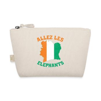 Les Elephants Maillot Football Côte D'ivoire 2024 - Trousse biologique - nature - Devant