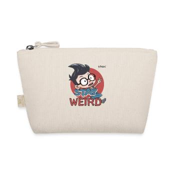 Stay strange, clever rascal - Organic Pouch - nature - Front