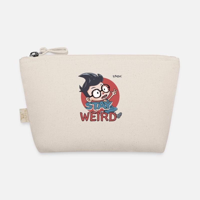 Stay strange, clever rascal Organic Pouch