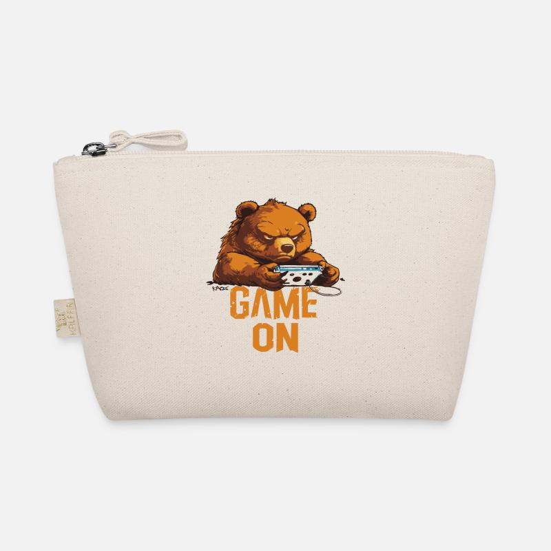 Gamer Bear: Game On Organic Pouch