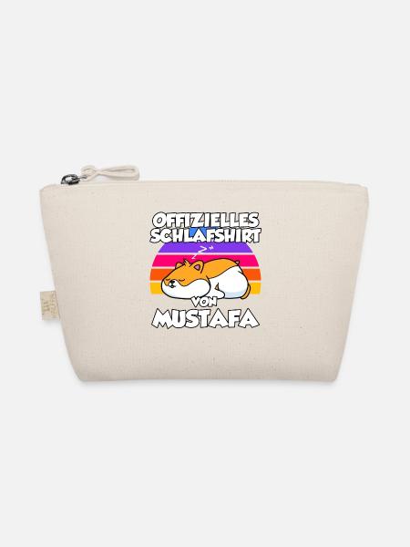 Offizielles Schlafshirt Von Mustafa - Bio-Täschchen - Natur