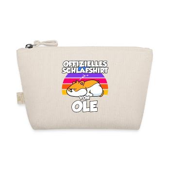 Offizielles Schlafshirt Von Ole - Bio-Täschchen - Natur - Vorne