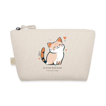In a relationship with my cat - Organic Pouch - nature - Front