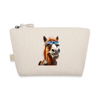 Horse, Horse Girl, Rider, Pony, Stable, Horses - Organic Pouch - nature - Front