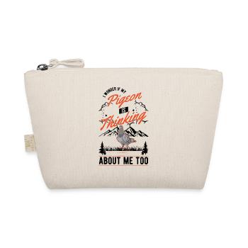 Pigeon Gift Pigeon Fancier City Pigeon Carrier Pigeon - Organic Pouch - nature - Front