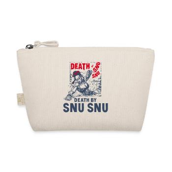 Death by Snu Snu, Muscular Fitness Woman - Organic Pouch - nature - Front