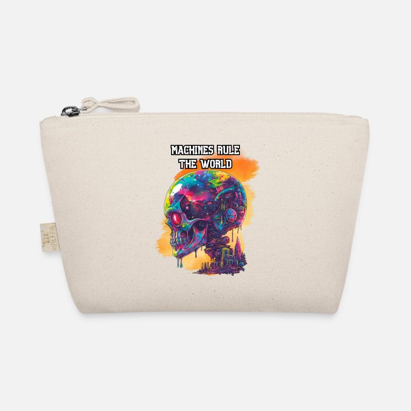 Machines rule the world. Scifi, Future, High-Tech Organic Pouch