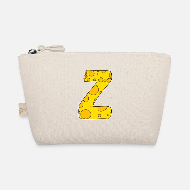 Lettre Z - Lettre initiale Z - Motif fromage Trousse biologique