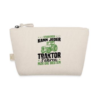 Studieren kann jeder traktor fahren nur die besten - Bio-Täschchen - Natur - Vorne