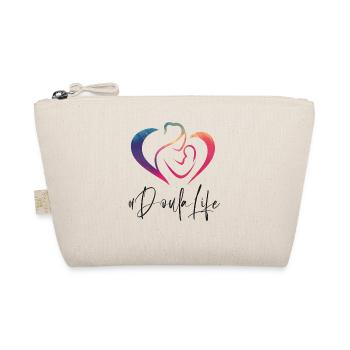 Doula Birth Worker Rainbow - Organic Pouch - nature - Front