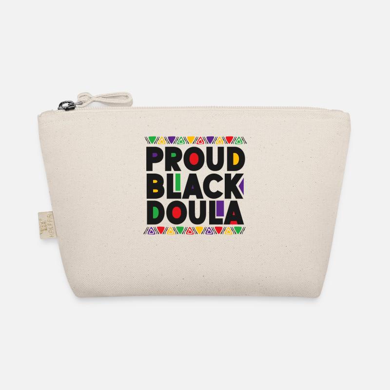 Doula Birth Worker Proud Black Bio-Täschchen