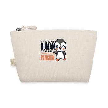 C’est mon costume humain oiseau de mer manchot royal - Trousse biologique - nature - Devant