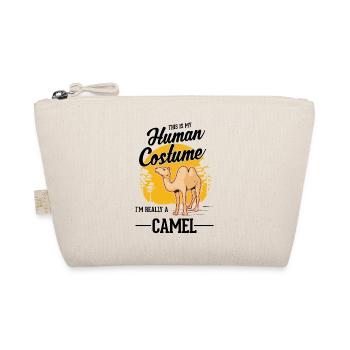 Camel Costume Halloween Egypt - Organic Pouch - nature - Front