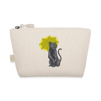 Cat Umbrella - Organic Pouch - nature - Front