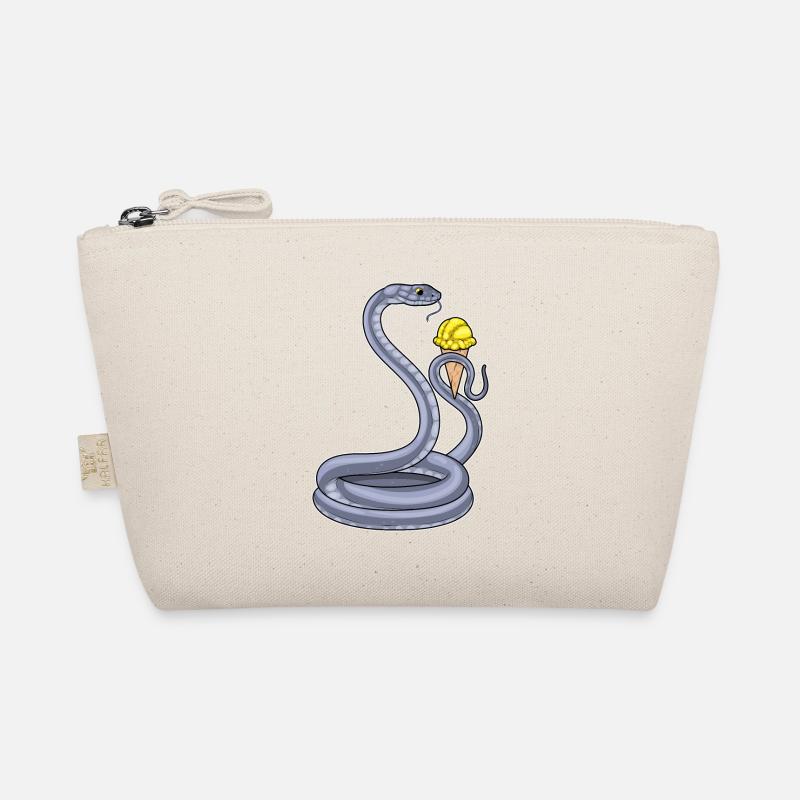 Crème glacée gaufrée serpent - Trousse biologique - nature