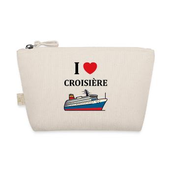 I love Croisière - Trousse biologique - nature - Devant