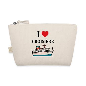 I love Croisière - Trousse biologique - nature - Devant