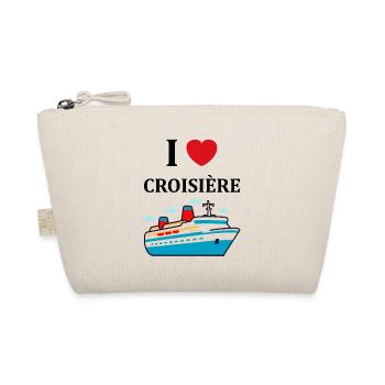 I love Croisière - Trousse biologique - nature - Devant