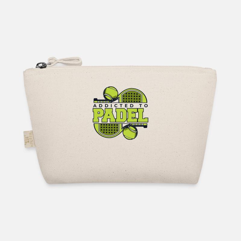 Addicted To Padel Paddle Tennis Paddleball Padel - Bio-Täschchen - Natur