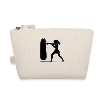 Kickboxing Femme Kickboxeuse - Trousse biologique - nature - Devant