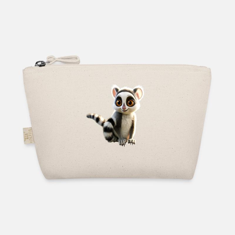 Ring-tailed lemurs lover Lemur ring-tailed lemurs Maki ring-tailed lemur Organic Pouch
