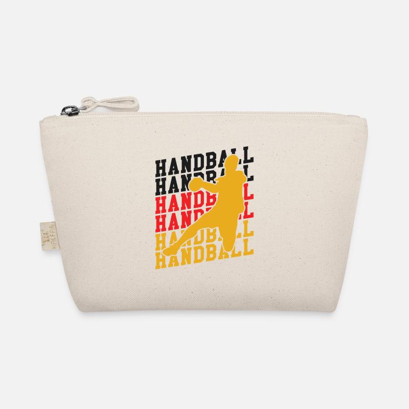 Handball Team Germany Flag Handball Player Organic Pouch