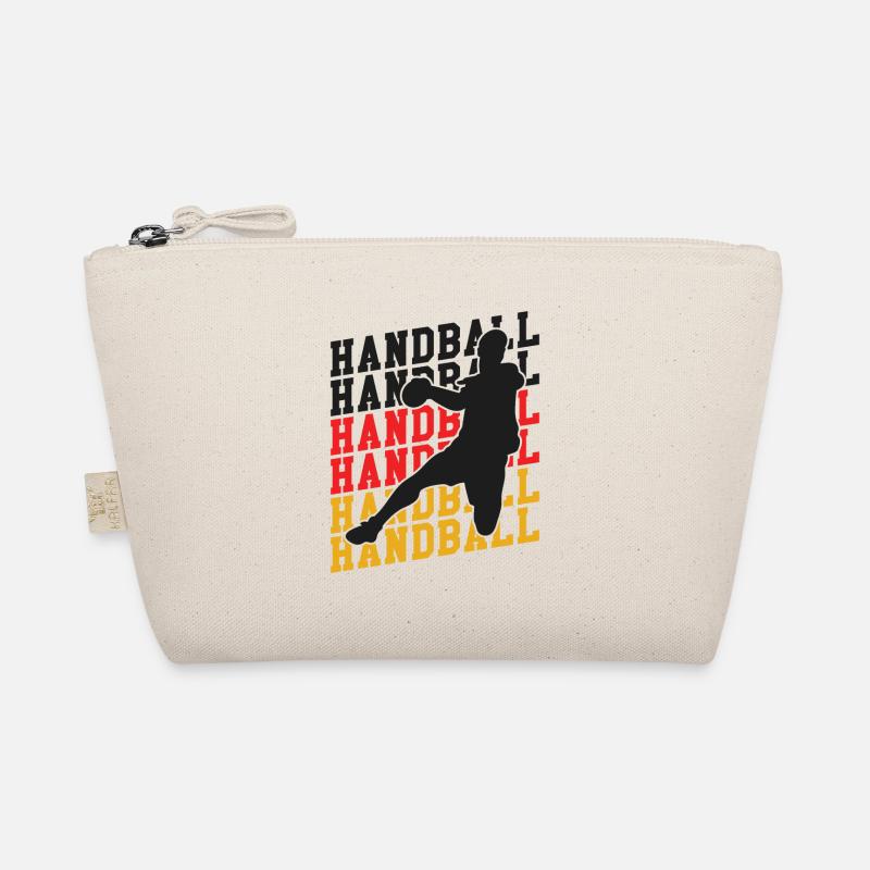 Handball Team Germany Flag Handball Player Organic Pouch
