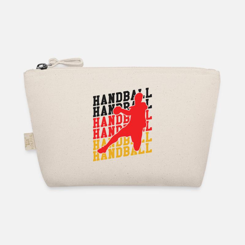 Handball Team Germany Flag Handball Player Organic Pouch