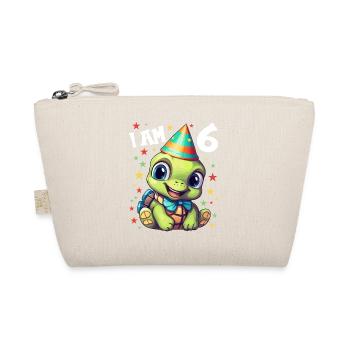 Je suis 6 tortues Tortue 6e anniversaire - Trousse biologique - nature - Devant