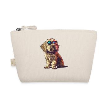 Labradoodle Doodle Hunde Mama Pelziger Freund - Bio-Täschchen - Natur - Vorne
