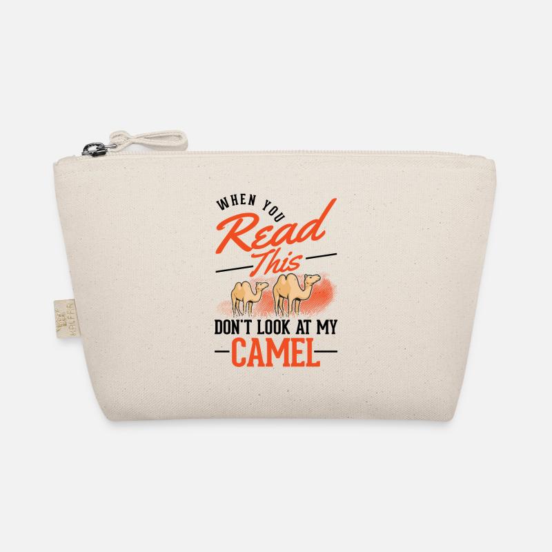 Kamel Geschenk Dromedar Camel Großkamel Bio-Täschchen