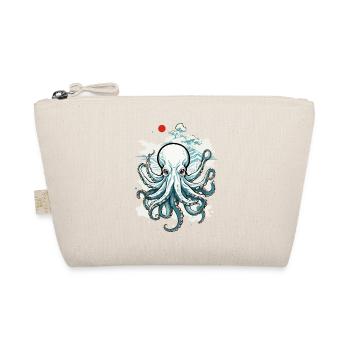 Japanese Octopus Octopus Ukiyo-E Sea Art - Organic Pouch - nature - Front