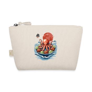 Poulpe Ramen Ukiyo-E Japon Vintage Anime Art - Trousse biologique - nature - Devant