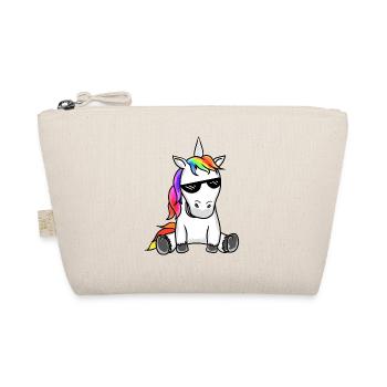 Sunglasses Unicorn Fable Unicorns Glasses Cool - Organic Pouch - nature - Front