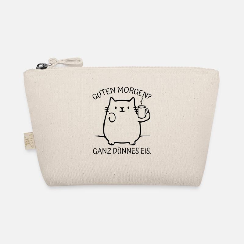 faule Katze Spruch Spruch Geschenk Idee Kätzchen Bio-Täschchen