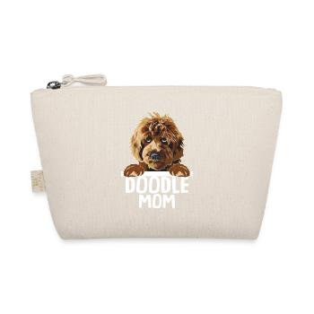 Doodle Mom Labradoodle Hunde Hundemama Pelziger - Bio-Täschchen - Natur - Vorne