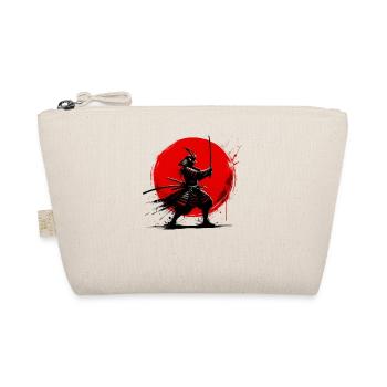 Samouraï japonais Silhouette Vintage Fighter - Trousse biologique - nature - Devant
