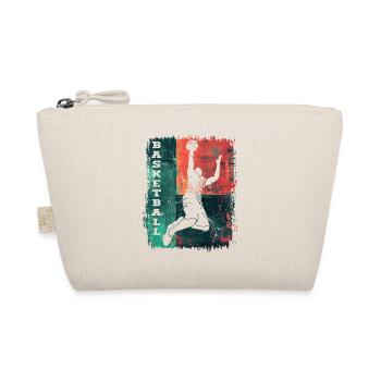 Basket-ball Basket-ball joueur Fan Vintage rétro - Trousse biologique - nature - Devant