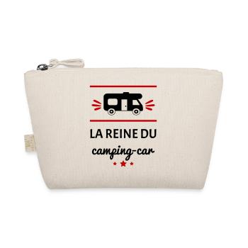 La reine du camping-car, fête des mères, voyage - Trousse biologique - nature - Devant