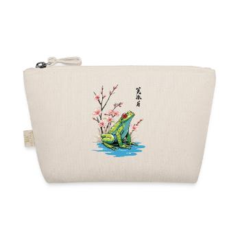 Vintage Ukiyo-E Frosch Japanische Retro Kunst - Bio-Täschchen - Natur - Vorne