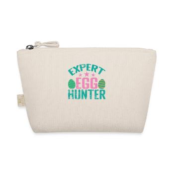 Expert Egg Hunter Easter Colorful Easter Eggs - Organic Pouch - nature - Front