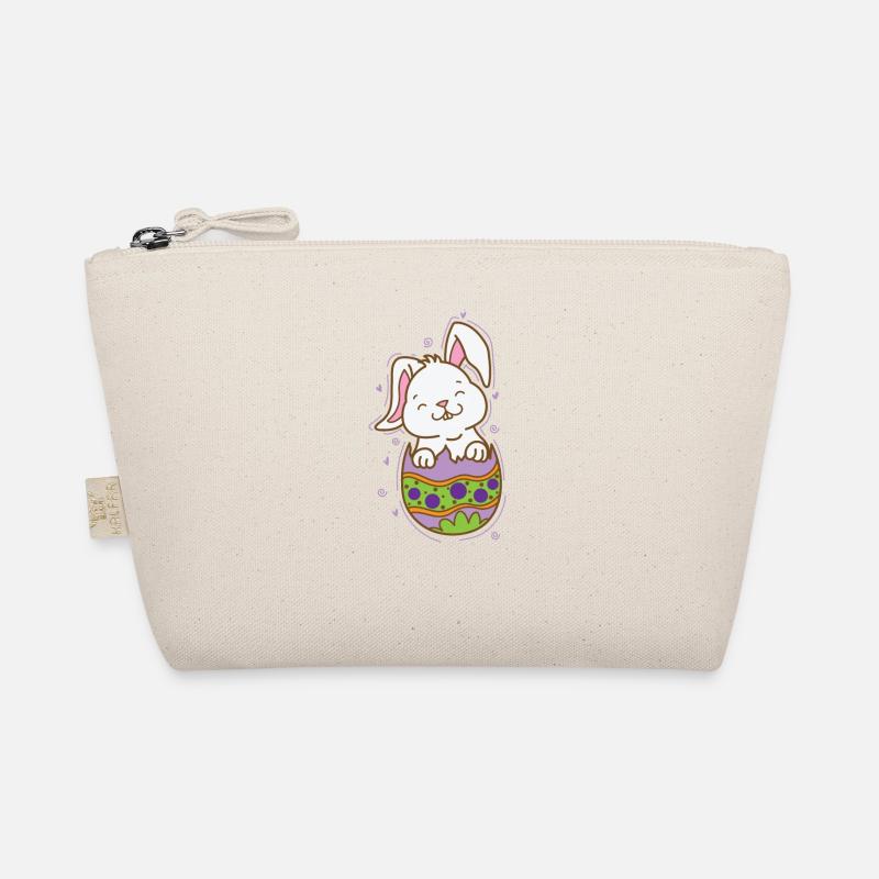 Lapin de Pâques éclos d’un œuf de Pâques Trousse biologique