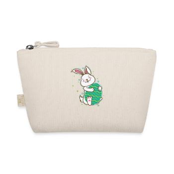 Lapin de Pâques avec oeuf de Pâques printemps - Trousse biologique - nature - Devant
