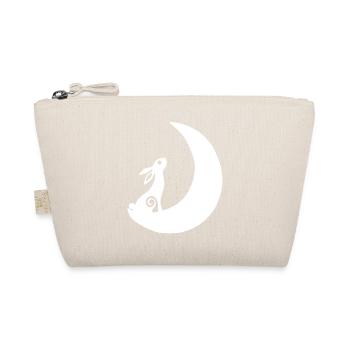 A rabbit on the moon - Organic Pouch - nature - Front