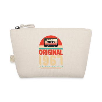 Vintage 1967 Anniversary Gift. Retro 1967. - Organic Pouch - nature - Front