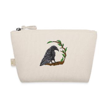 Crow, Raven, Raven, Birds, Fairy Tale Character, Wildlife, Forest - Organic Pouch - nature - Front