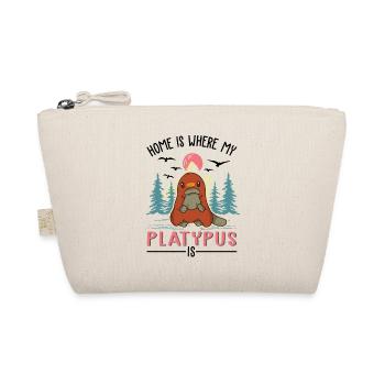 La maison est là où se trouve mon ornithorynque - Trousse biologique - nature - Devant