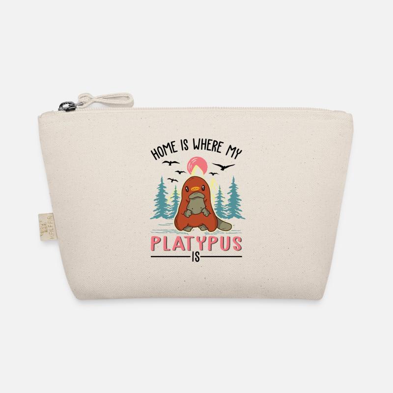 Home is where my platypus is Organic Pouch
