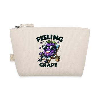 Feeling Grape - Bio-Täschchen - Natur - Vorne